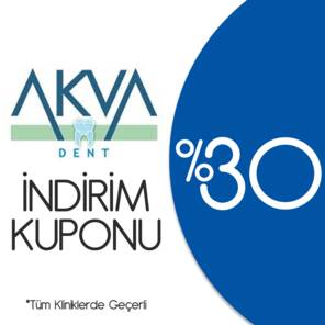Akvadent %30 İndirim Kuponu