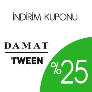 Damat Tween Mağazalarında Geçerli İndirim Kuponu