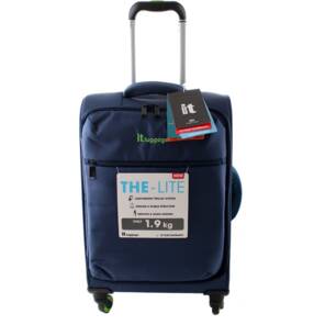 Orta Boy Kumaş Valiz Lacivert